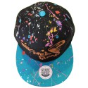 Snapback Black / Turquoise Peak Twisted Beak Snapback Black / Turquoise Peak Twisted Beak